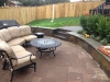 brick inlay patio