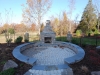 Brick Pavers & Inlays Custom Patio with Fireplace