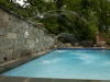 swimming pool with water feature