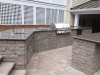 Outdoor Kitchen with Sink, Grill and Island