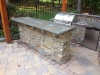 Outdoor Kitchen with Sit at Counter