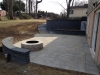 Patio with firepit