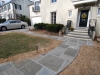 stone masonry walkway