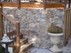 Stone Masonry Wall with Stairs