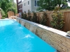 Stone Wall Pool Waterfalls