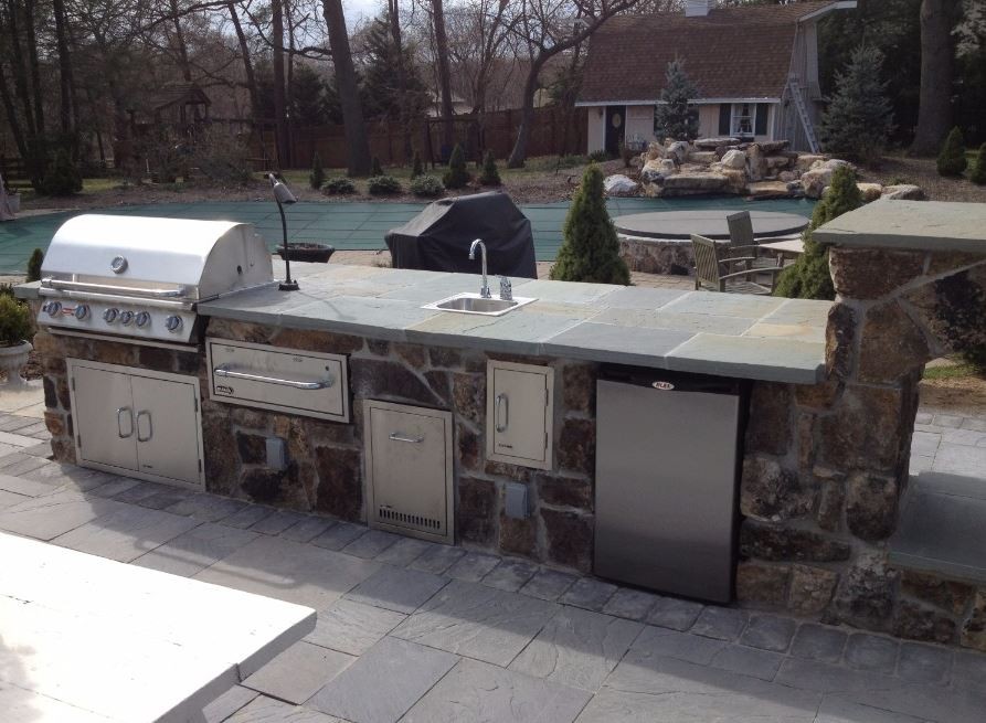 Outdoor Kitchen area