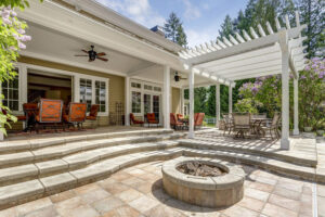 custom flagstone patio 