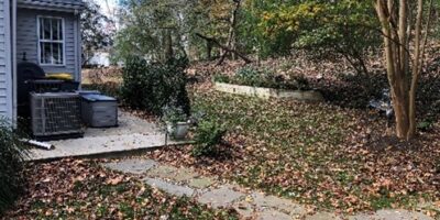 Custom Rear Property Hardscape Project in Annapolis