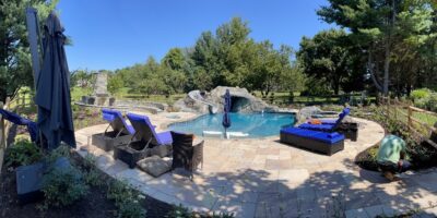 Custom Concrete Pool in Clarksville