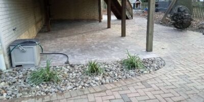 Installed Brick Walkway and Patio in Crofton