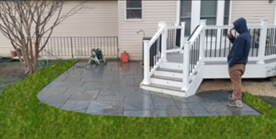 Custom Flagstone Patio in Ellicott City