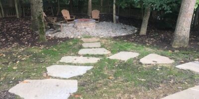 Stone Path to firepit